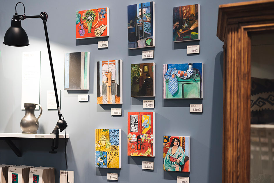 大型アートフレーム額入りアンリ・マティス青い鳥アートパネル大き目