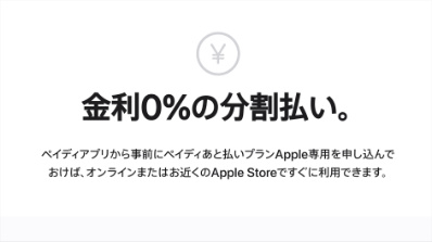 Apple - 専用ページ あと払いペイディ｜ペイディあと払いプランApple専用｜翌月