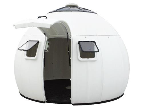 EZドーム 宇宙船!? ドーム型の多目的ハウス「イージードームハウス」に