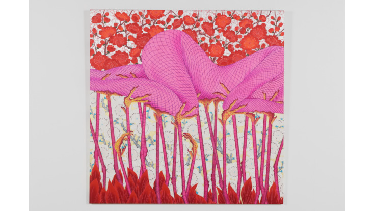 伝統的な京友禅の技法で女性の“美”を表現する吉川博也氏の作品展「艶・縁・宴」 ｜デザインを深掘り MdN