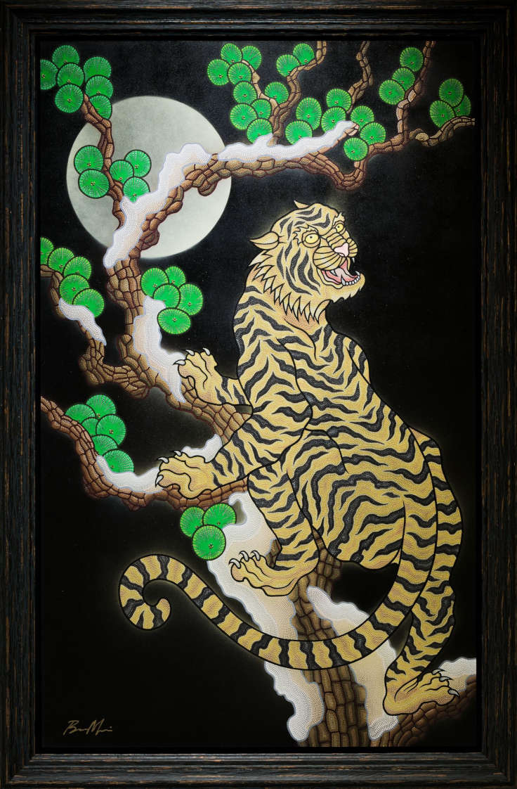 森勉　Ben Mori 現代アート 銀座三越で2年ぶり！！アーティスト 森 勉氏の個展「BEN MORI SHOW