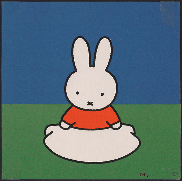 初来日の原画も数多く含まれている「誕生65周年記念 ミッフィー展