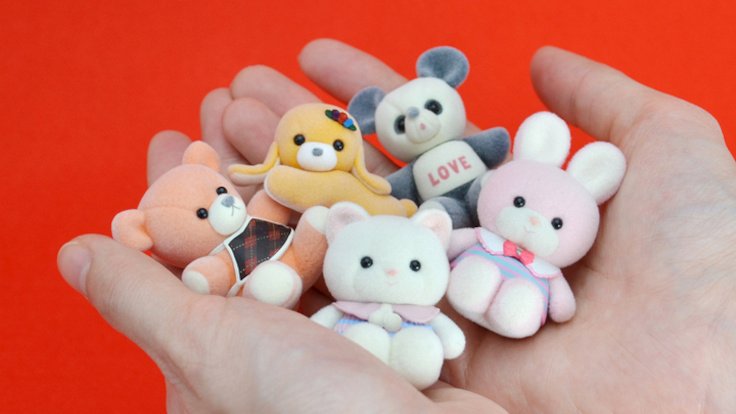 d*9様 コレットブランさん　白ねこ襟巻き　作家　ぬいぐるみ　ミニチュア　ハンド d*9様 コレットブランさん 白ねこ襟巻き 作家 ぬいぐるみ ミニチュア