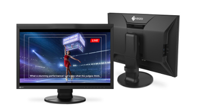 EIZO 24.1型カラーマネジメント液晶モニター　CG2420 クリエイティブワーク市場向けに環境に配慮した24.1型モニターを