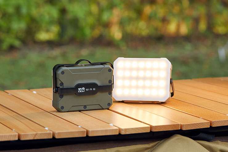 せ*ろ様 WAQ LED LANTERN 2 WAQ、防水機能を備えたLEDランタン「WAQ LED LANTERN2」を発売