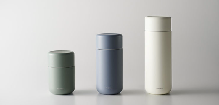 マーナ、“五感で愉しむ”がコンセプトのマグボトル「Everywhereマグ」を発売 ｜デザインを深掘り MdN