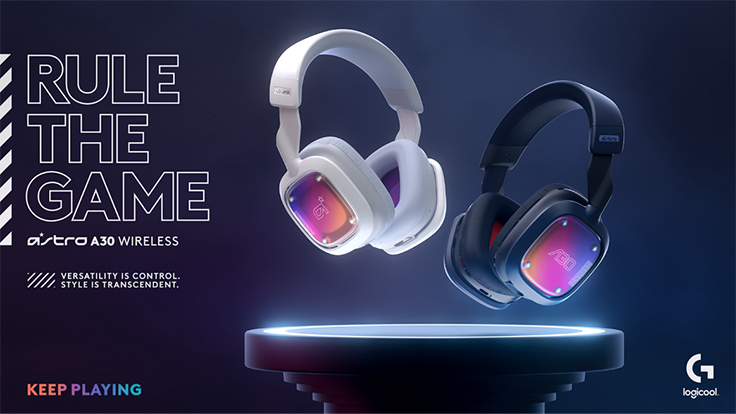 ロジクール ゲーミング向けのワイヤレスヘッドセット Logicool G Astro A30 を発売 新製品 ニュース デザインってオモシロイ Mdn Design Interactive