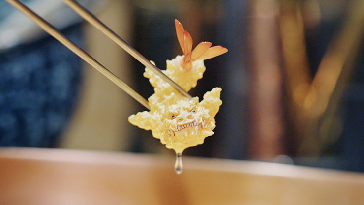 HONNOW、衣のサクサク感が美味しそうなカプセルトイ「てんぷら妖怪