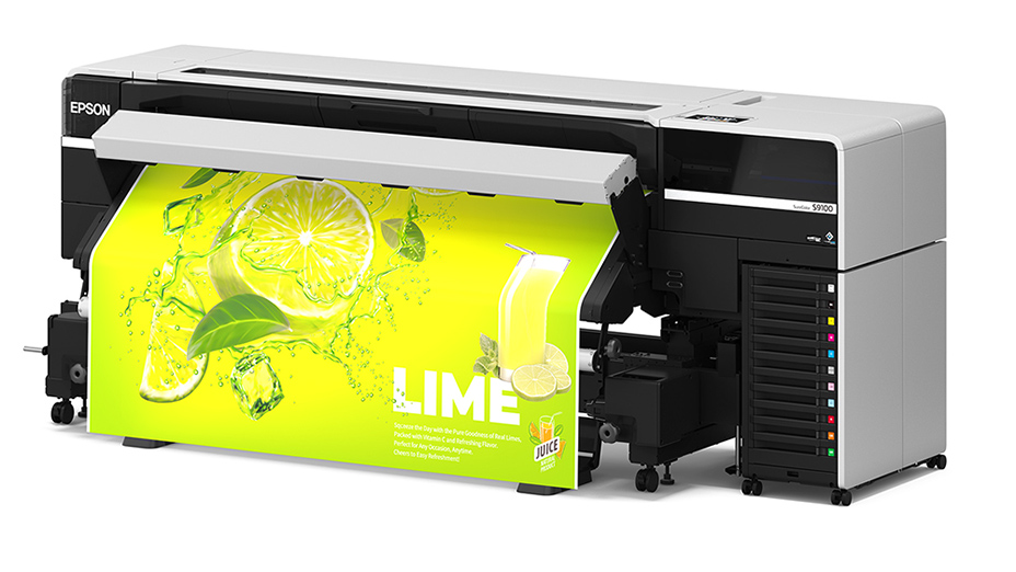 エプソン、エコソルベントインクを搭載した64インチ対応プリンター「SC