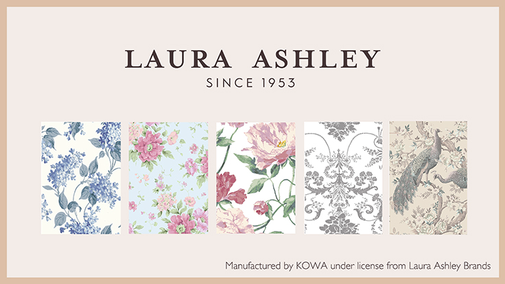 ユザワヤ、「ローラ アシュレイ」のプリント生地を先行販売 ｜デザイン  