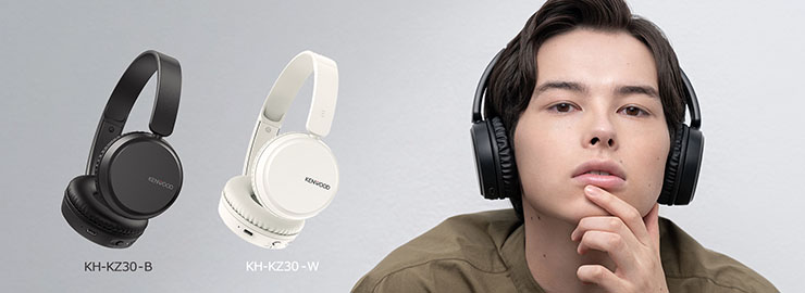 KENWOOD、高音質ネオジムドライバーユニット搭載ヘッドホン「KH₋KZ30