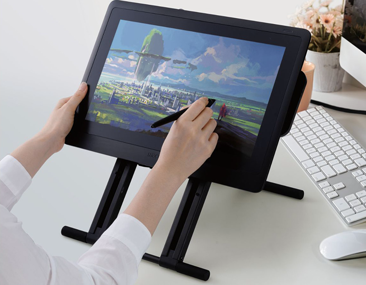 エレコム 液晶ペンタブレット スタンド TB-DSDRAWPROBK 液晶ペンタブレット用スタンド（高さ調節/角度調節) - TB