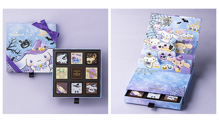 シナモロール GODIVA ぬいぐるみ ゴディバ、サンリオ「シナモロール」とコラボした「ゴディバ