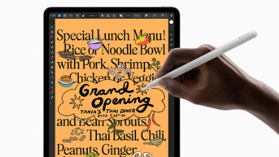 Apple Pencil Pro」が登場！ 新型のiPad ProやiPad Airでの