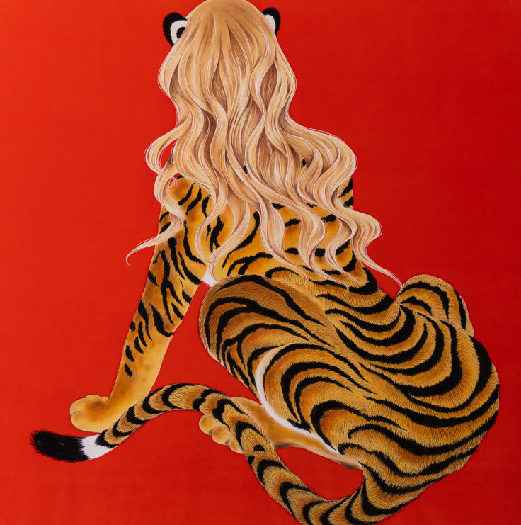 伝統的な京友禅の技法で女性の“美”を表現する吉川博也氏の作品展「艶・縁・宴」 ｜デザインを深掘り MdN