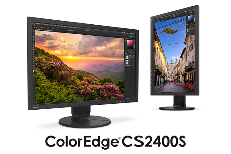 ケーブル1本でPC接続＆給電できる24.1型カラーマネージメント液晶モニター「ColorEdge CS2400S」発売 ｜デザインを深掘り MdN