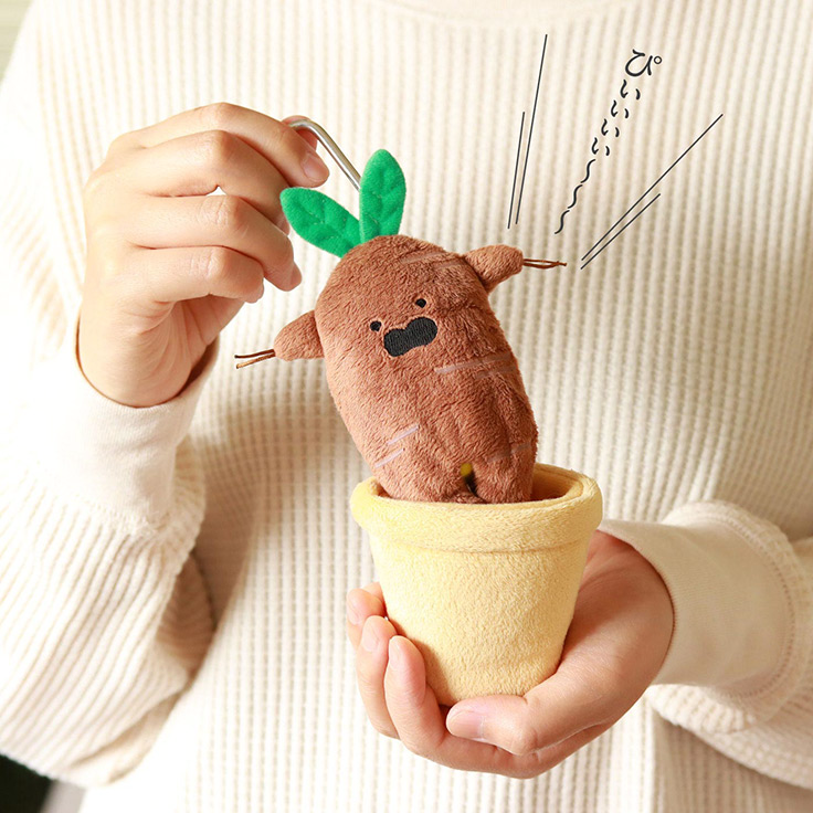 マンドラゴラを引き抜くと叫び声が響き渡る「ひっこぬきマスコット」の