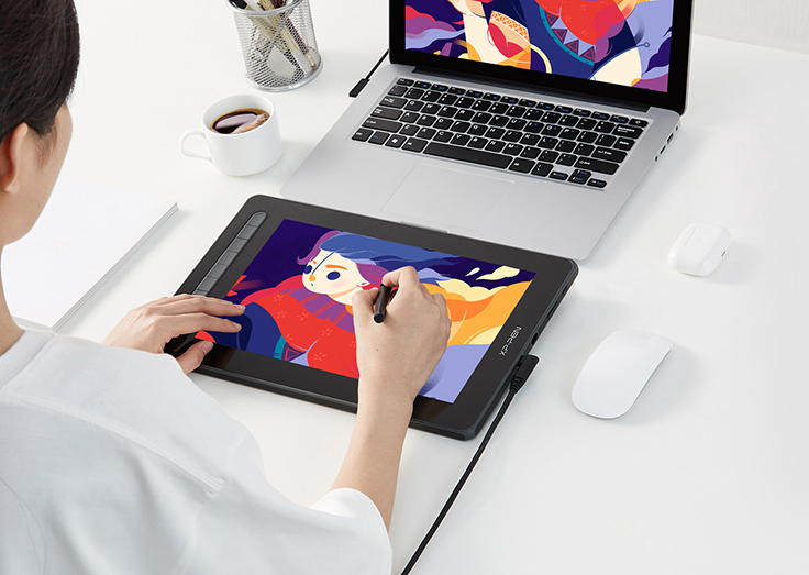 XPPen、13.3型の液タブ「Artist 13セカンド」を4色