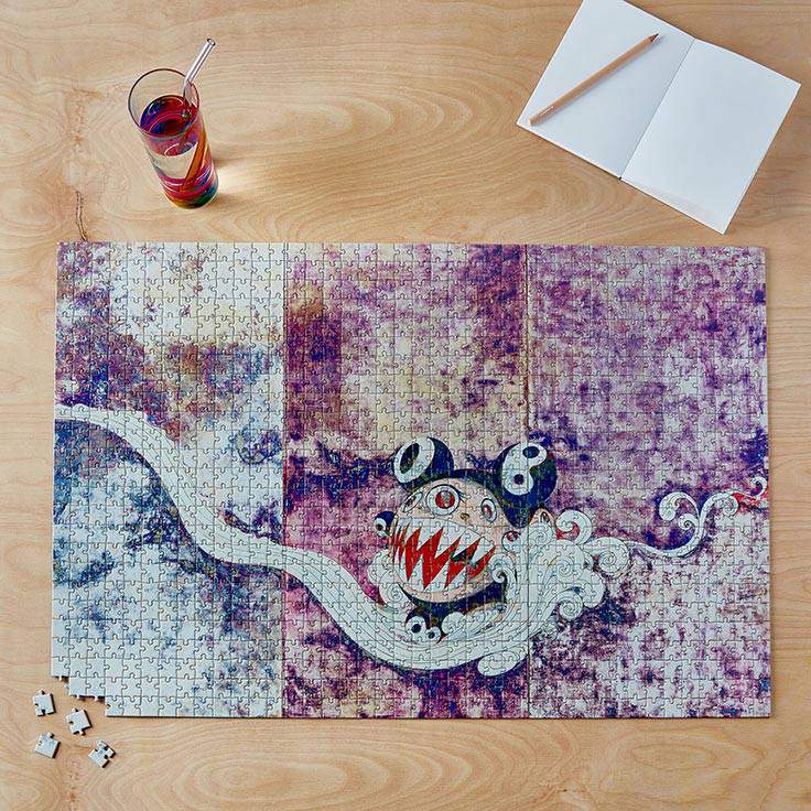 村上隆 727 Jigsaw Puzzle パズル版画