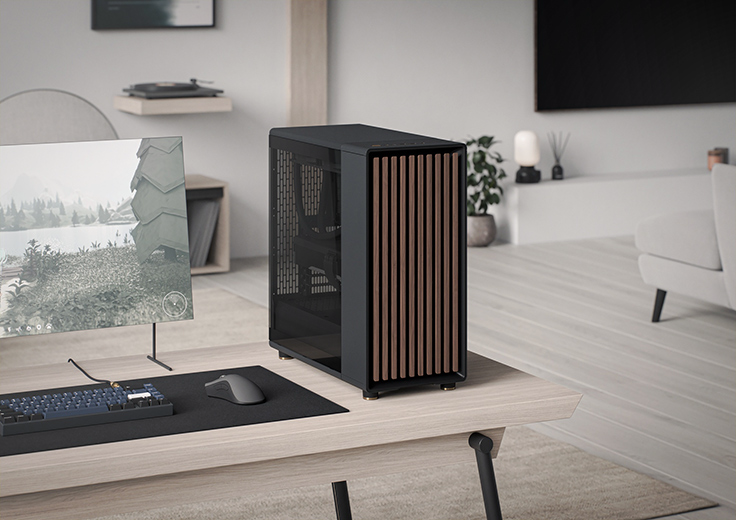 電球色でシックな大人自作PC-Fractal North-｜Dan