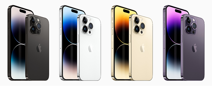 アップル、A16 Bionicチップと48MPカメラを搭載した「iPhone14 Pro