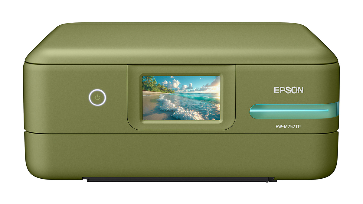 エプソン、本体色が「ピスタチオグリーン」の家庭用インクジェット