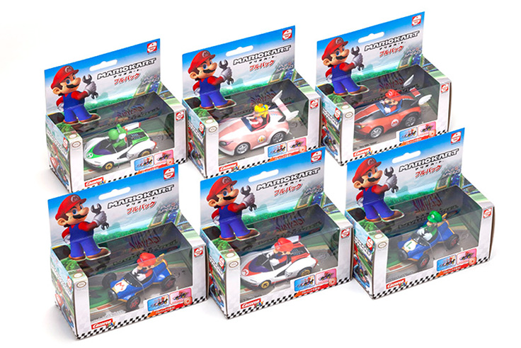 マリオカート プルバックカー」がファミマに登場！後ろに引いて