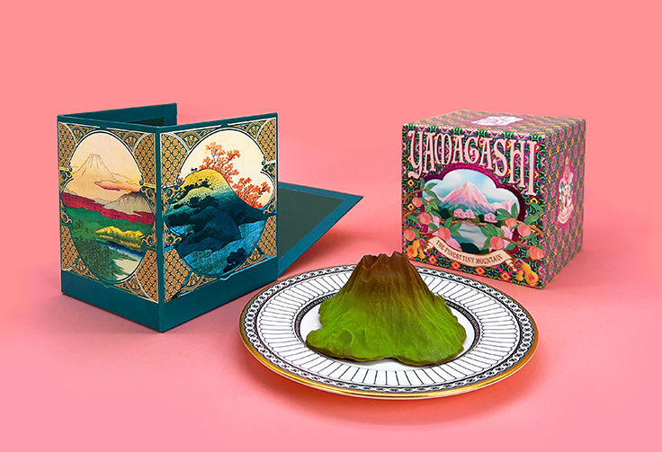 Kloka 和洋菓子店 小楽園の第1弾の商品としてジオラマのような 山菓子 を発売 新製品 ニュース デザインってオモシロイ Mdn Design Interactive