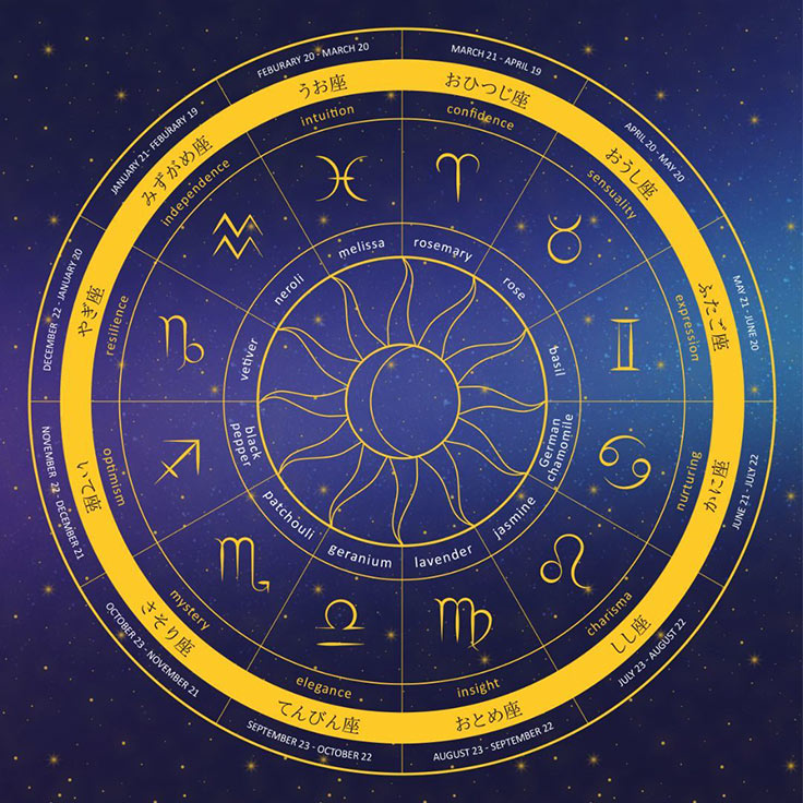 パーフェクトポーション  12星座エッセンシャルオイルセット パーフェクトポーション 12星座エッセンシャルオイルセット 12星座の