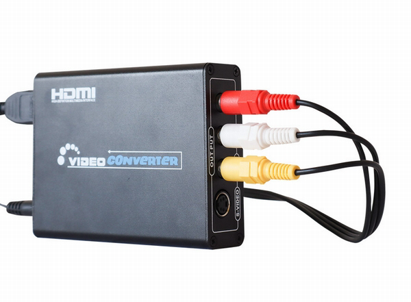 HDMI端子の無い古いアナログテレビでもパソコンやスマホの画像を出力