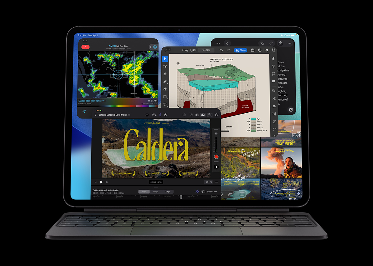 Apple、M5チップを採用した13インチと11インチの新しい「iPad Pro」を