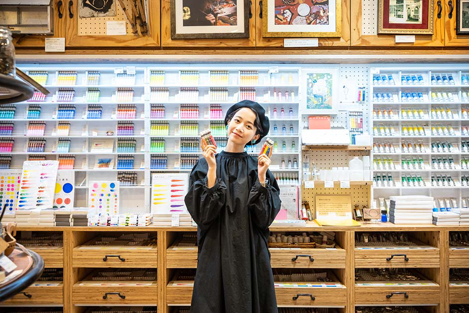 月光荘　画材店　銀座　キャンバスバッグ10号　新品 月光荘の名品が教えてくれる「ほんもの」の温もり ｜ 特集『月光荘