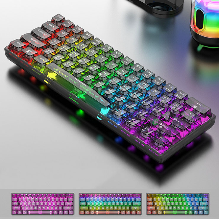 ちょっとユニークで、61キーの超コンパクトなメカニカル・キーボード