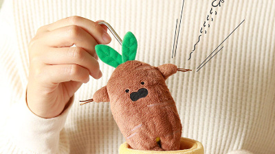 マンドラゴラを引き抜くと叫び声が響き渡る「ひっこぬきマスコット」の