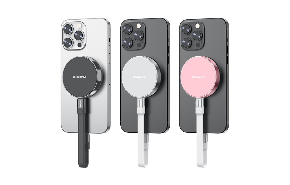 プリンストン、マグネットでiPhoneに吸着する円形の「Magnetic