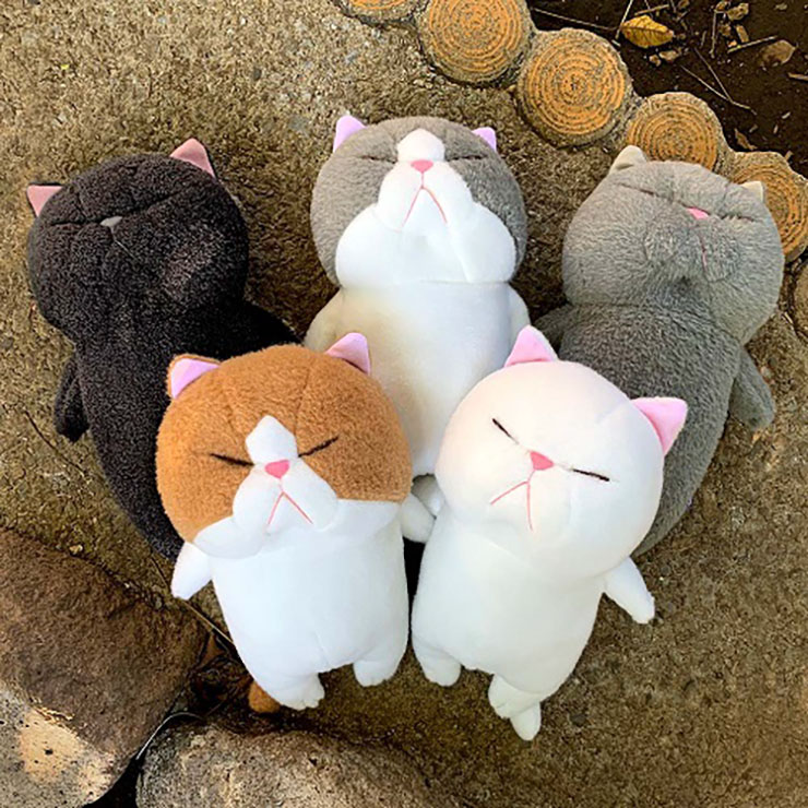 ヴィレヴァン 棒のような寝姿がかわいいぬいぐるみ ぼうみたいなねこ を発売 新製品 ニュース デザインってオモシロイ Mdn Design Interactive