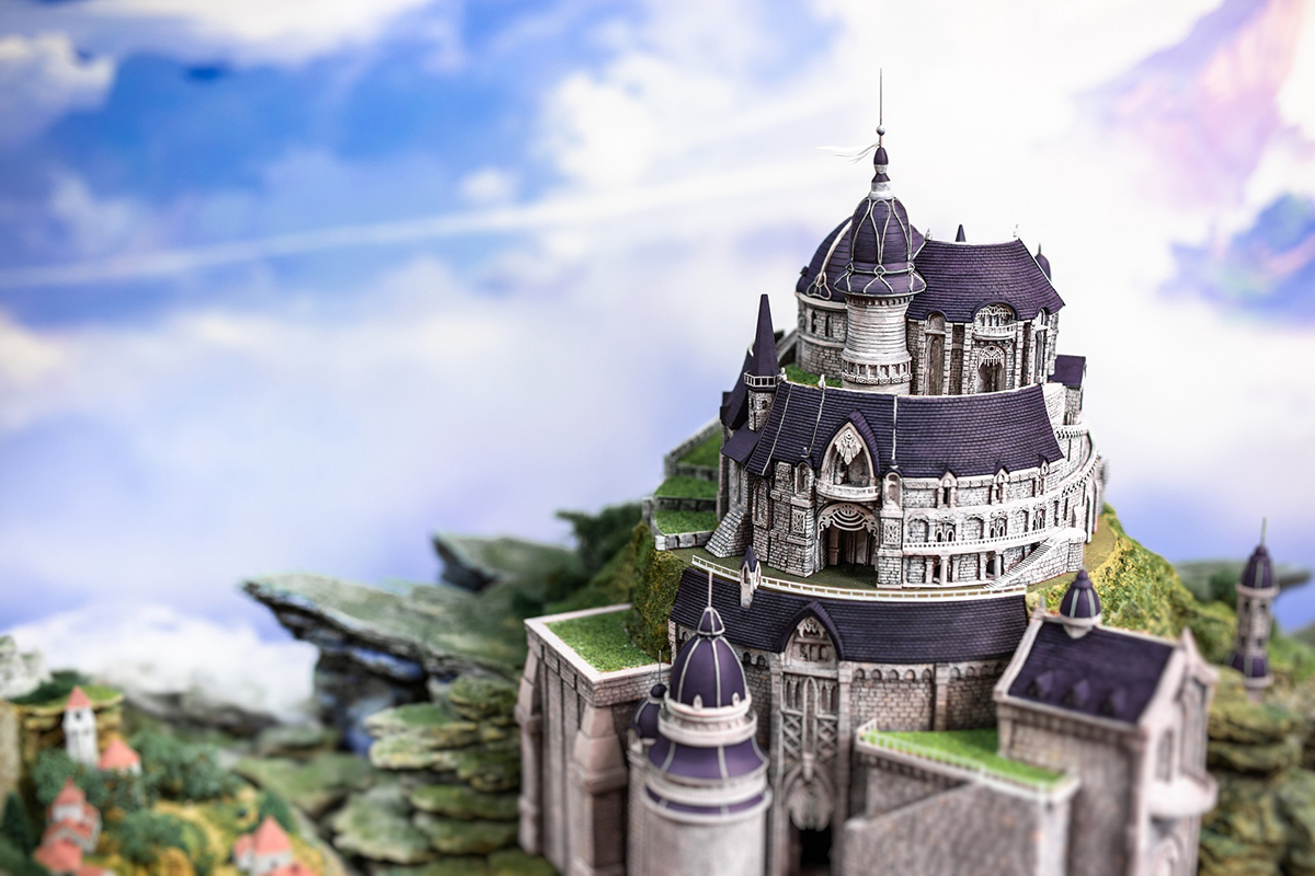 グラブルなどゲームの壮大な世界を生み出す背景アートの展覧会