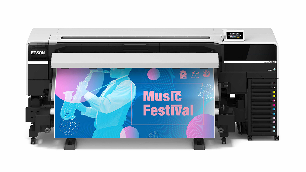 エプソン、エコソルベントインク搭載の大判6色プリンター「SC-S8150