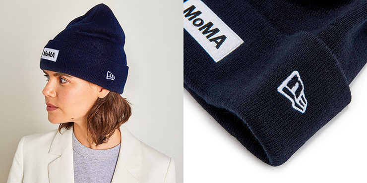 MoMA Design Store、NEW ERAとコラボボレーション「MoMA BEANIE