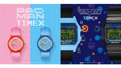 ⭐未使用⭐TIMEX x PAC-MAN コラボ時計 TIMEX、迷路が浮かび上がる「パックマン」コラボウォッチ