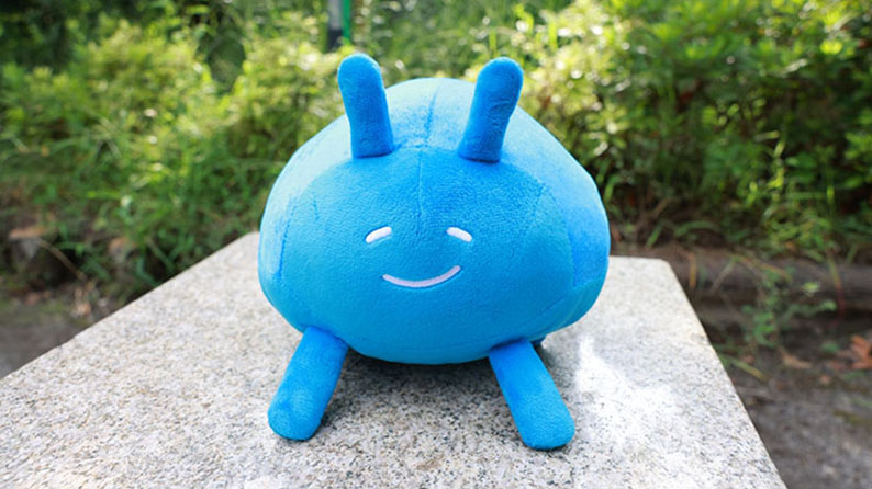 ヴィレヴァン、毎日てんとう虫「あおくん」ぬいぐるみを発売