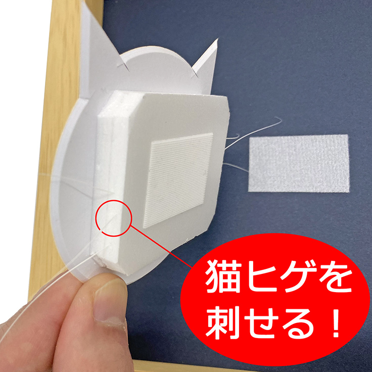 【猫のヒゲ 額装】 猫のヒゲを大切に飾れる専用の額縁「猫ひげフレーム」が登場