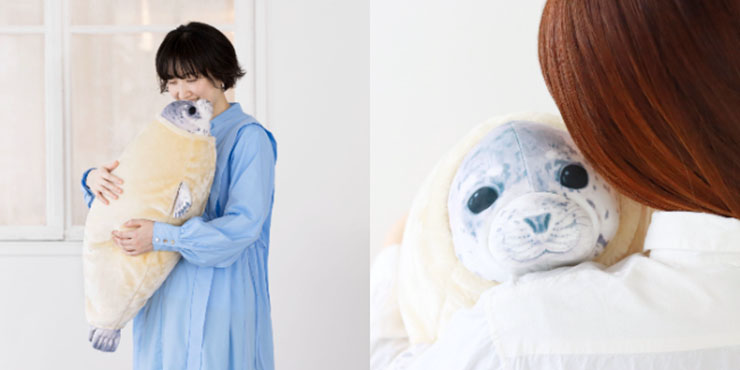 フェリシモ、毛が生え換わる時期を表現「アザラシのもちもち