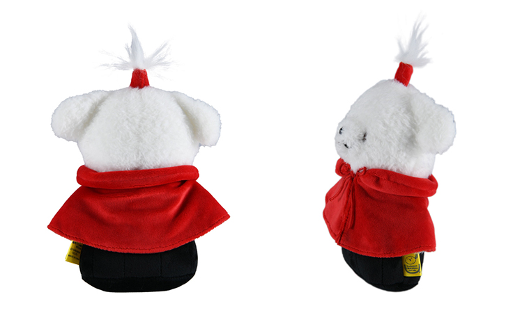 戦国武将の姿になった癒し系「たっとん」のぬいぐるみがヴィレヴァンに