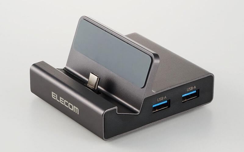 スマホ用 6in1 ドッキングステーション Cloud-on スマホ動画を大画面で表示6in1ドッキングステーション『Cloud-on
