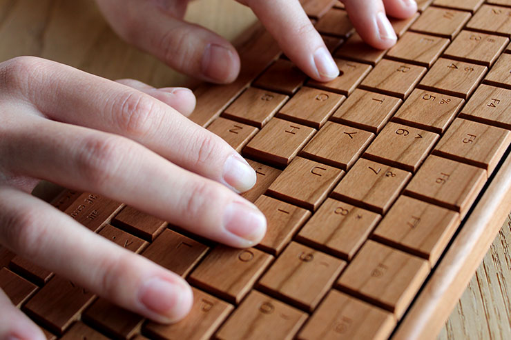 Hacoa Full Ki-Board Wireless木製キーボード（赤軸） 楽天市場】【 Hacoa 公式 】 キーボード ワイヤレス ガジェット