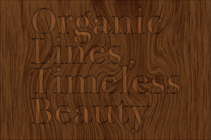 写真素材などを使わずに、Photoshopで木目調のロゴを作る(木目/ロゴ)