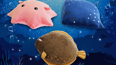 人気の「海洋生物クッション」の第2弾が7月末から順次にヴィレヴァン