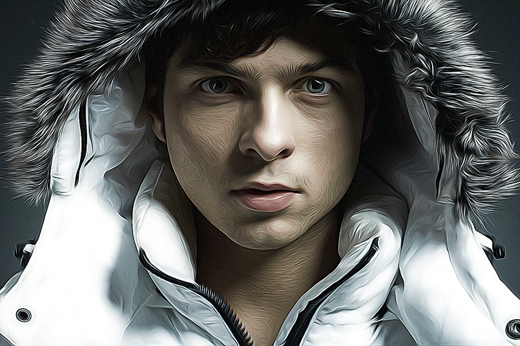 Photoshopで人物写真を油絵風 絵画風のグラフィックに加工する Photoshopド定番チュートリアル デザインする デザインってオモシロイ Mdn Design Interactive