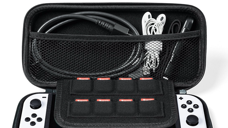 Switch 本体　持ち運びケース付き Switch ケース スイッチ ライト Switchケース 有機EL ニンテンドー